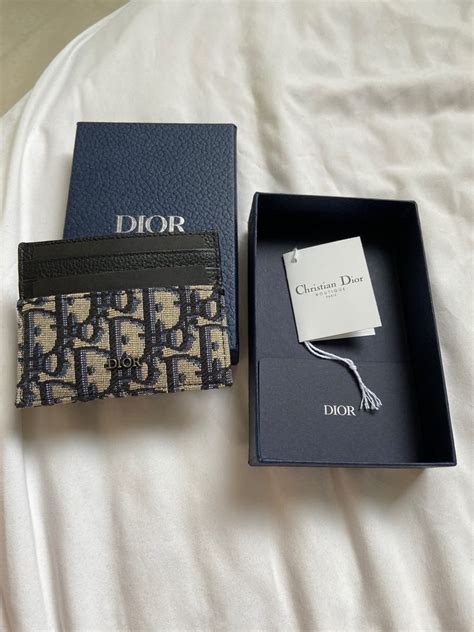 dior card holder fake|dior card holder men's.